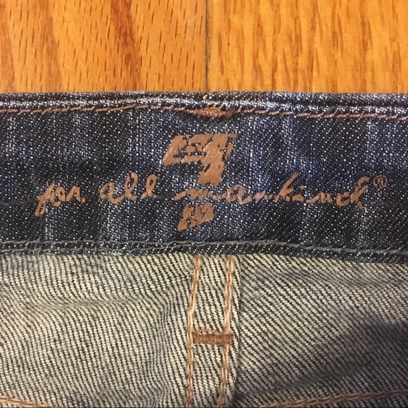 7 For all mankind jeans size 27. - Picture 4 of 6